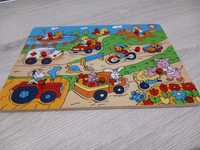 Puzzle drewniane 1-2 latka