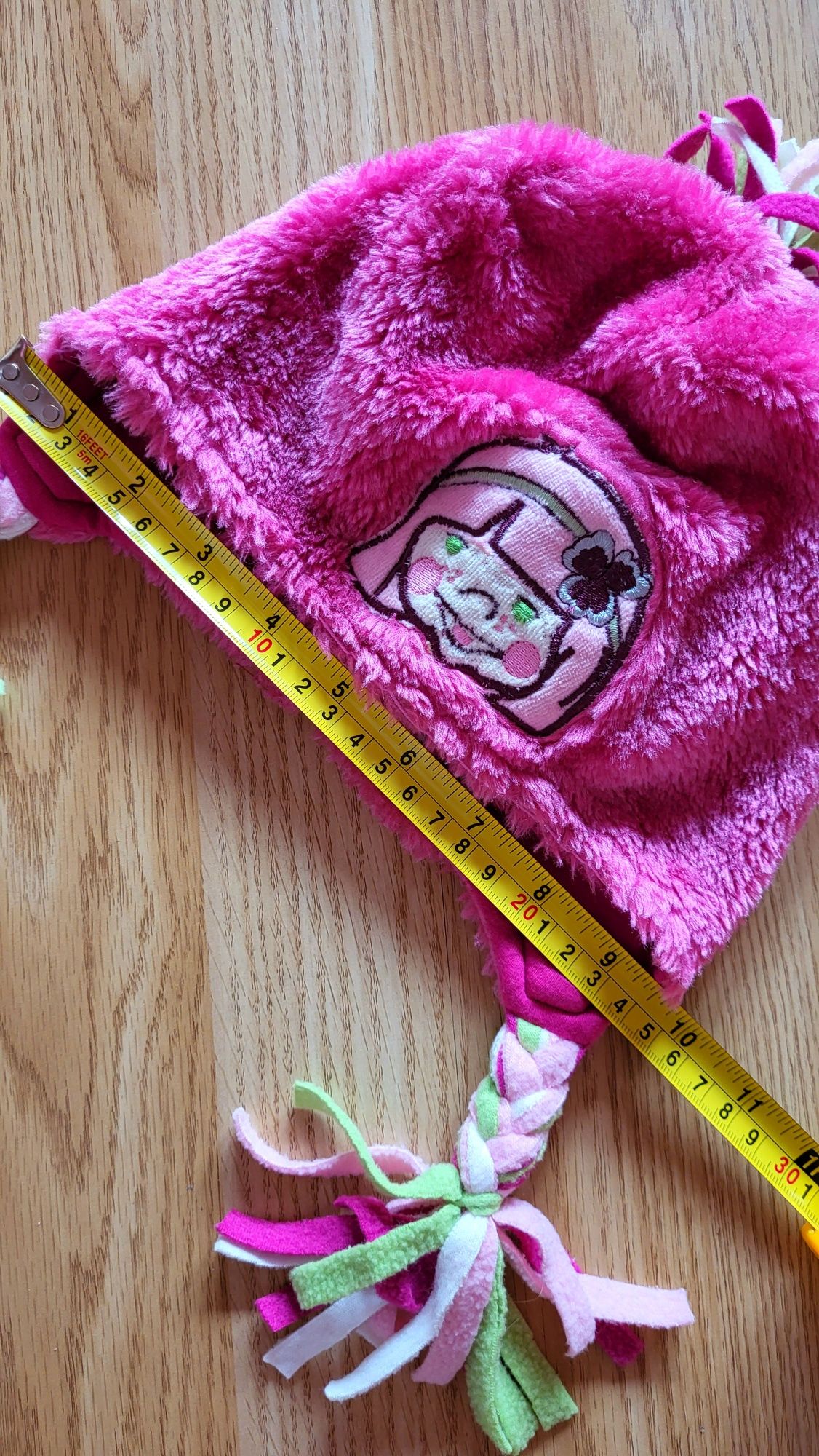 H&M piękna ciepła futrzana czapka zimowa