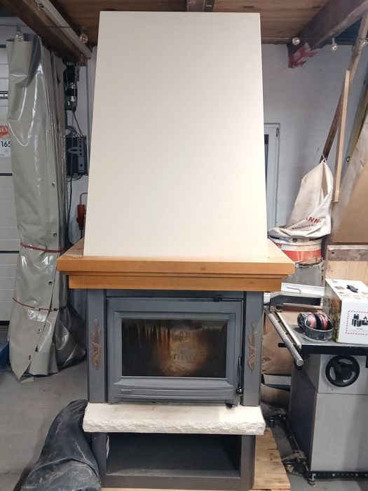 Kominek wolnostojący piecyk koza ogrzewanie piec