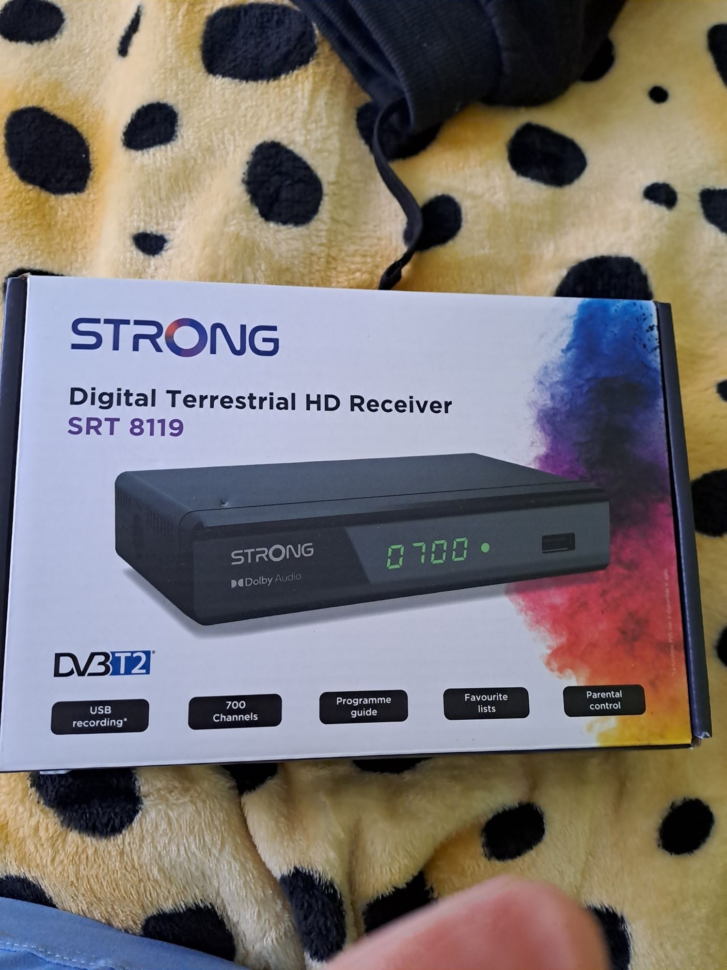 Dekoder DVB T2 Strong