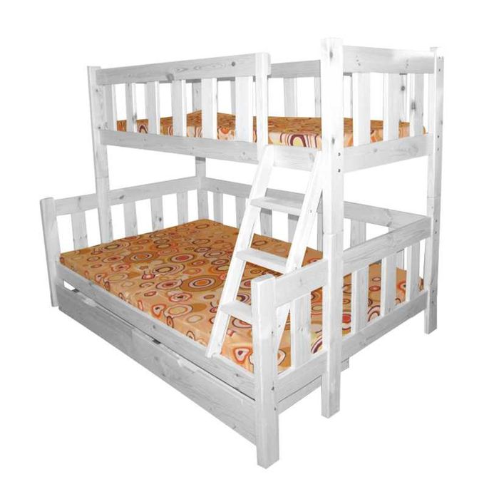 Nowe Łóżko łóżka piętrowe potężne mocne 3 osobowe Producent Wysyłka