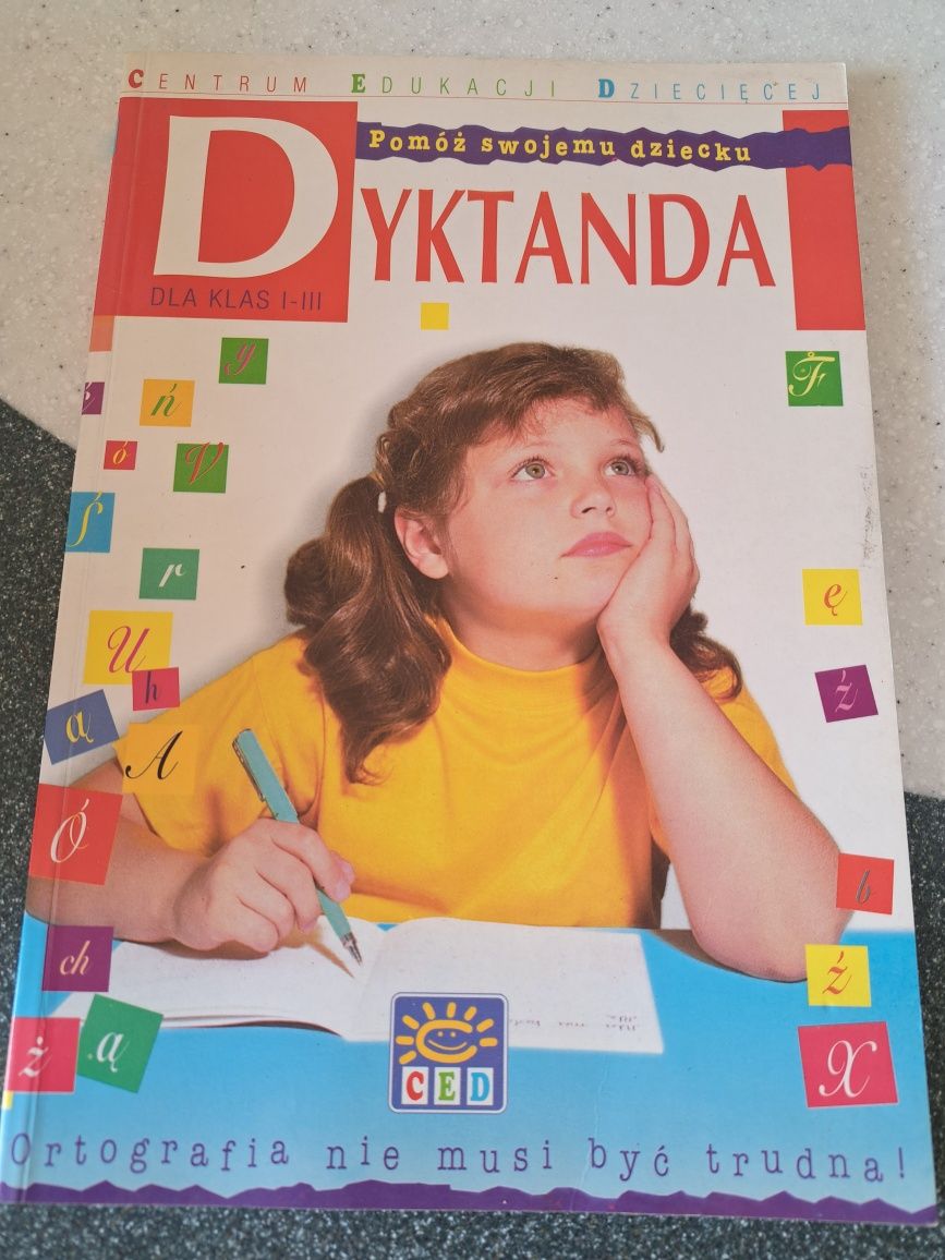 Ksiazka Dyktanda 1-3 + ksiazka GRATIS