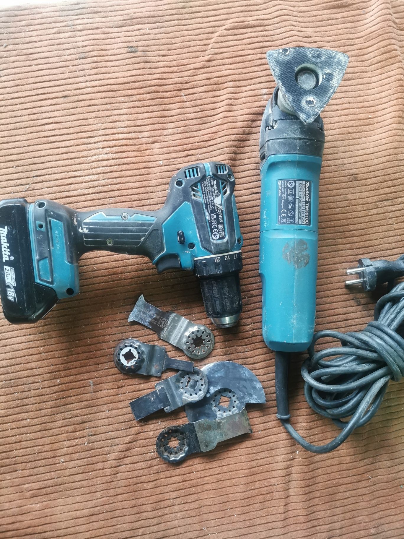 Makita DDF485RAJ + Makita TM301OC