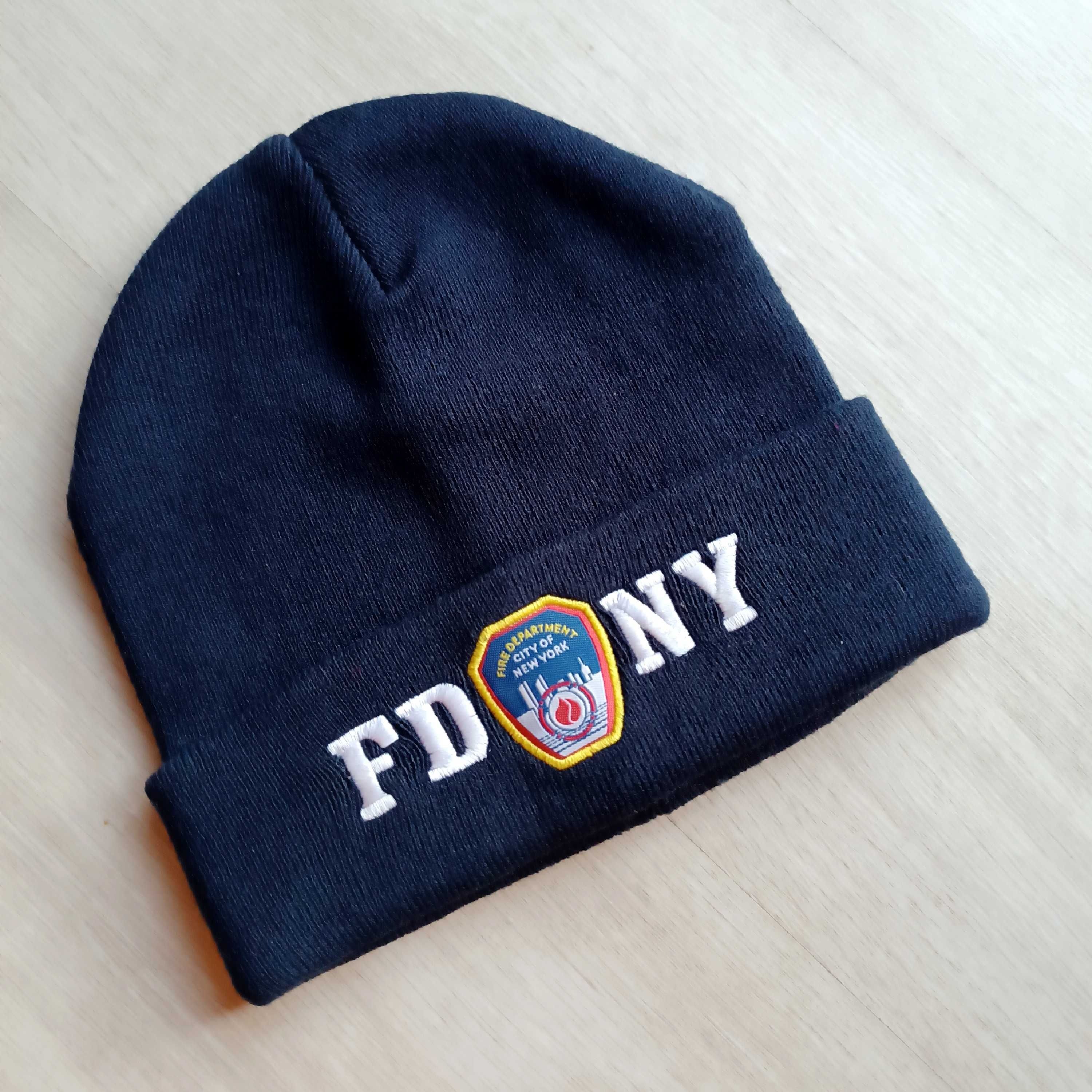Шапка FDNY, Пожежна служба Нью Йорка, 54-56 см. Оригінал