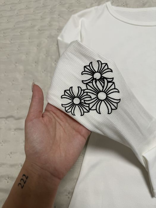 Лонг Chrome Hearts/ лонгслив Chrome Hearts/ лонг Хром