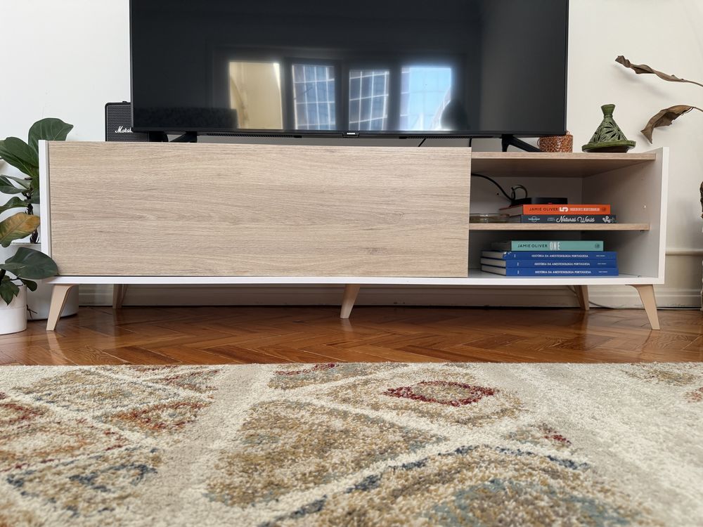 Móvel de TV televisão como novo