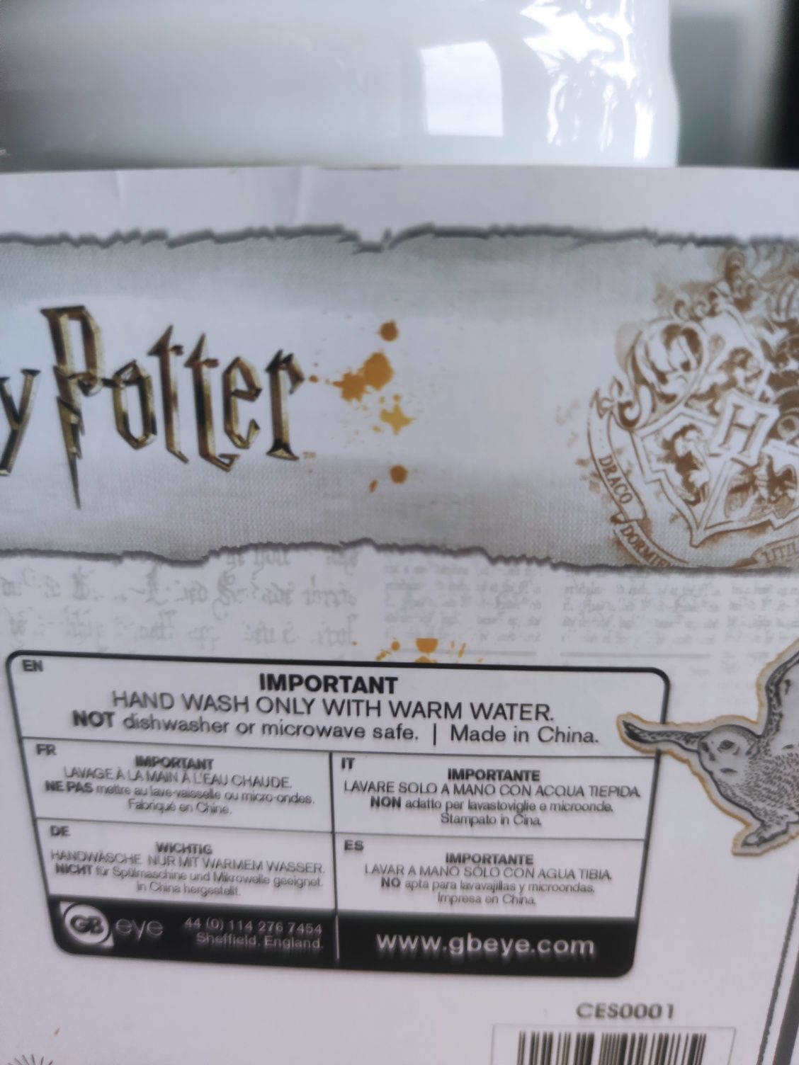 Kubek/kufel Harry Potter Gryffindor Seeker