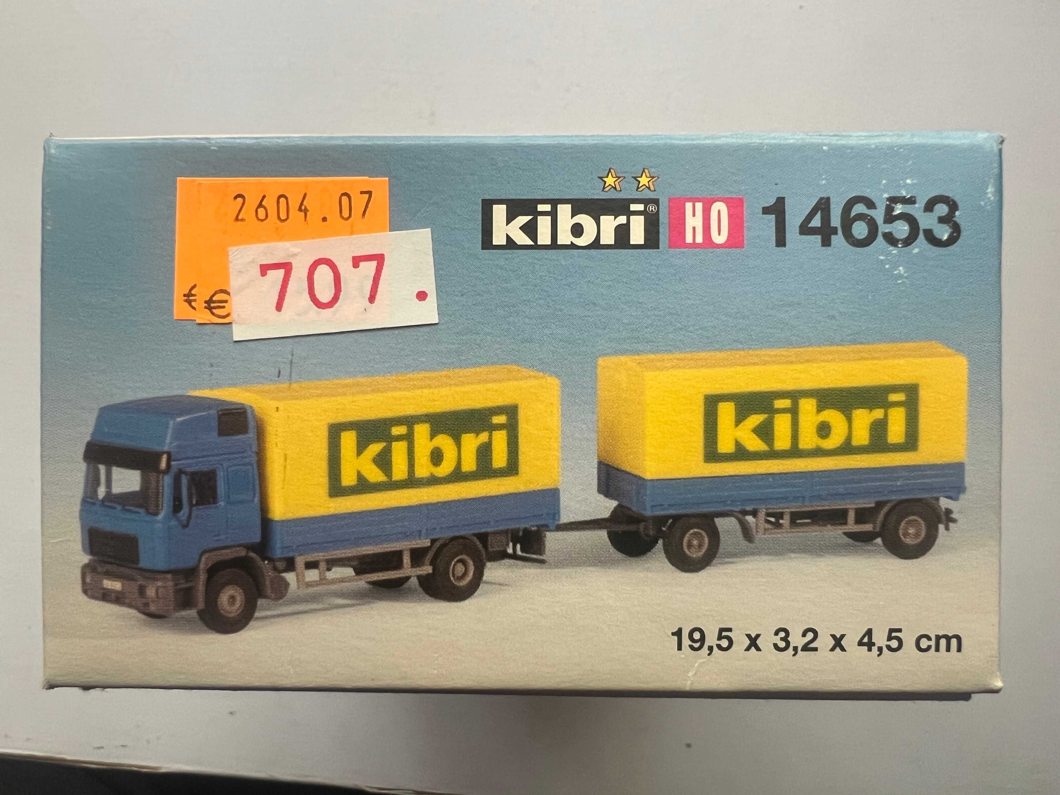 KIBRI 14653 MAN "KIBRI" Com Estrutura de Lona, Escala 1/87,  Ref. A001