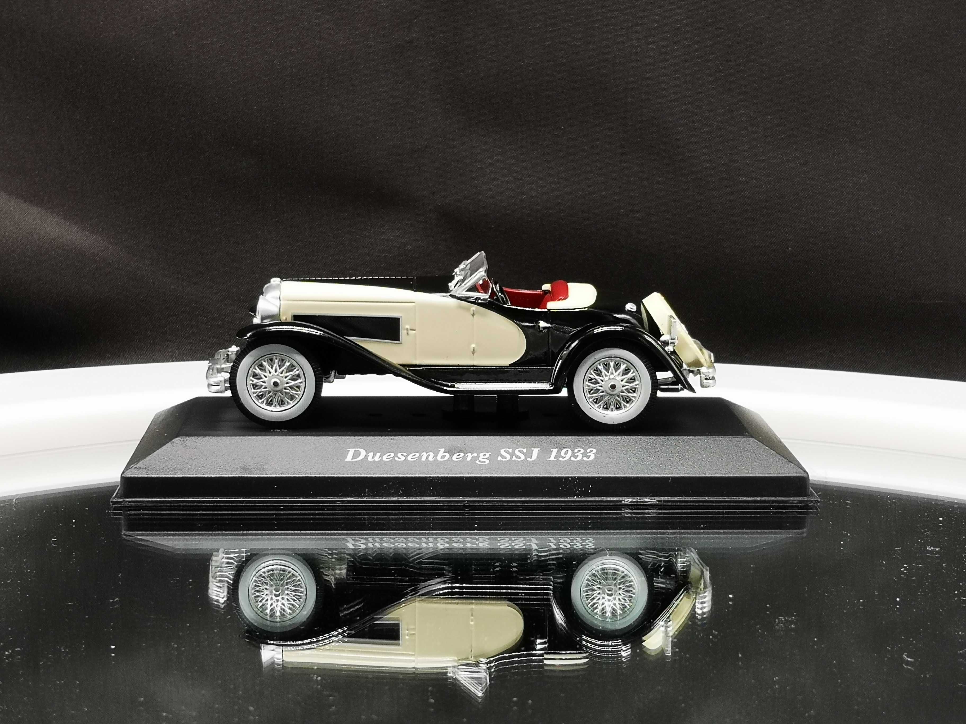 Linda miniatura Duesenberg SSJ 1933 escala 1/43