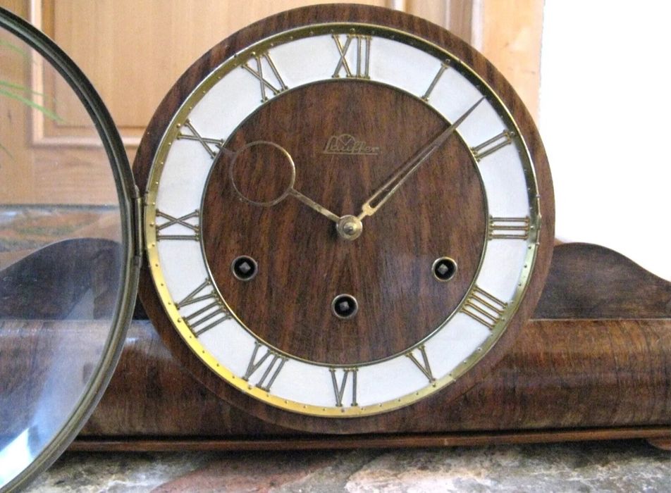 Zegar kominkiwy kwadransowy Lauffer