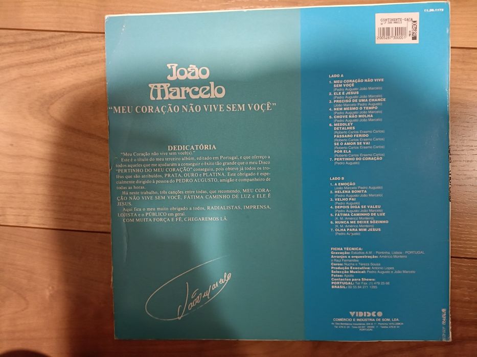 Vinil (LP) João Marcelo (Original de 1991)
