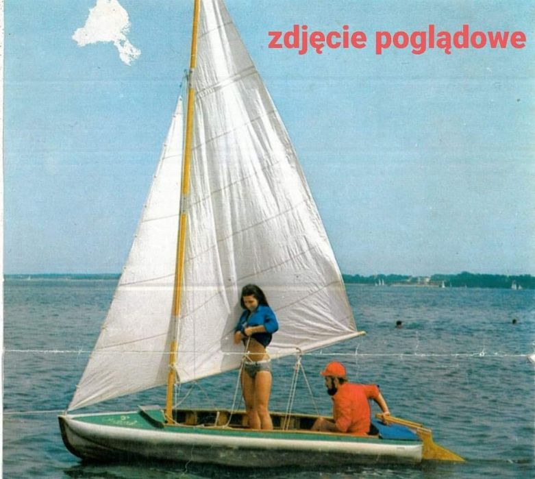 Żaglówka rozkładana Niewiadów Mewa 3 1973 rok