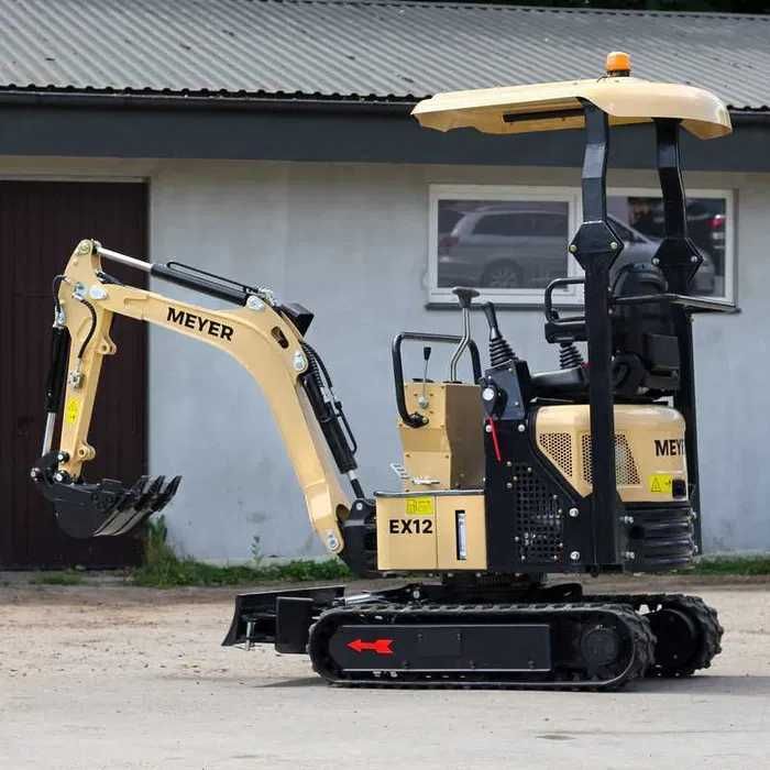 Minikoparka MEYER EX12 YANMAR, joystick, rozsuwane gasienice, LEASING