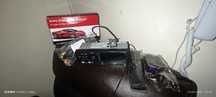 Auto rádio promo 1 bin MP5 Touch c. Câmara e  amplificador