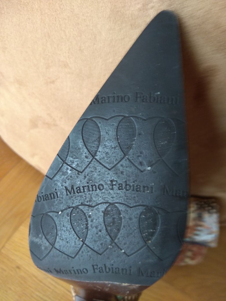 Buty włoskie skórzane 39 Marino Fabiani