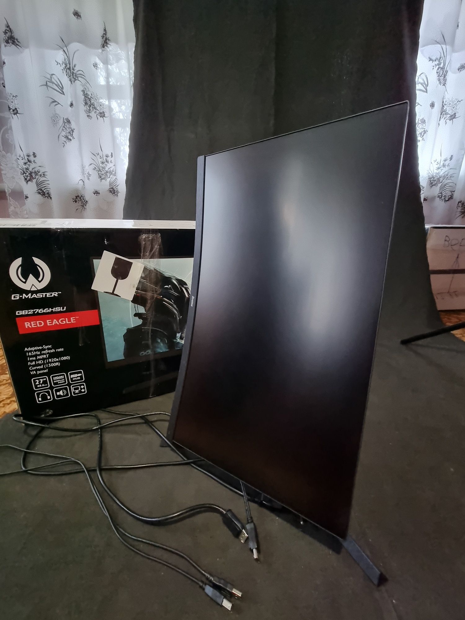 Монитор 27" Iiyama G-MASTER RED EAGLE 165Hz коробка изогнутый  curved