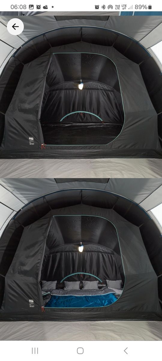Namiot quechua 4,1 fresch &black