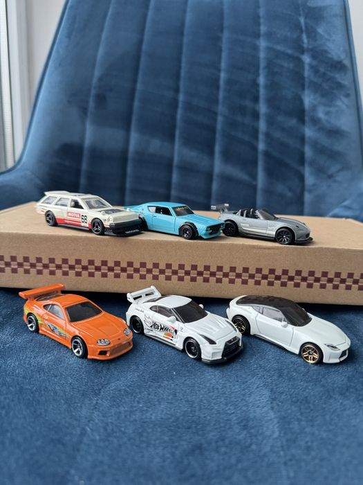 Машинки Hot Wheels Mazda RX-7 Honda Nissan Toyota Форсаж Хот Вілс