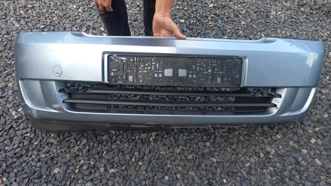 Opel Meriva a 03-06 zderzak przód przedni szary z163