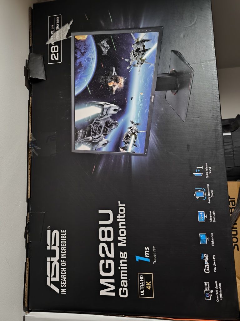 Monitor ASUS 4k gaming MG28U Como novo.