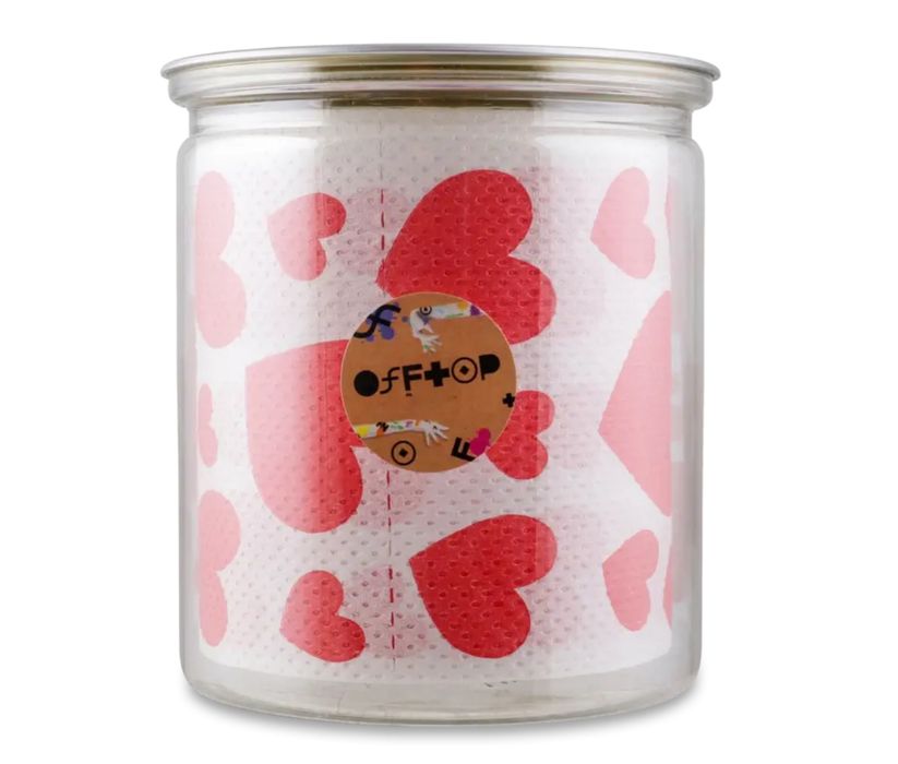 Подарунковий туалетний папір Серце