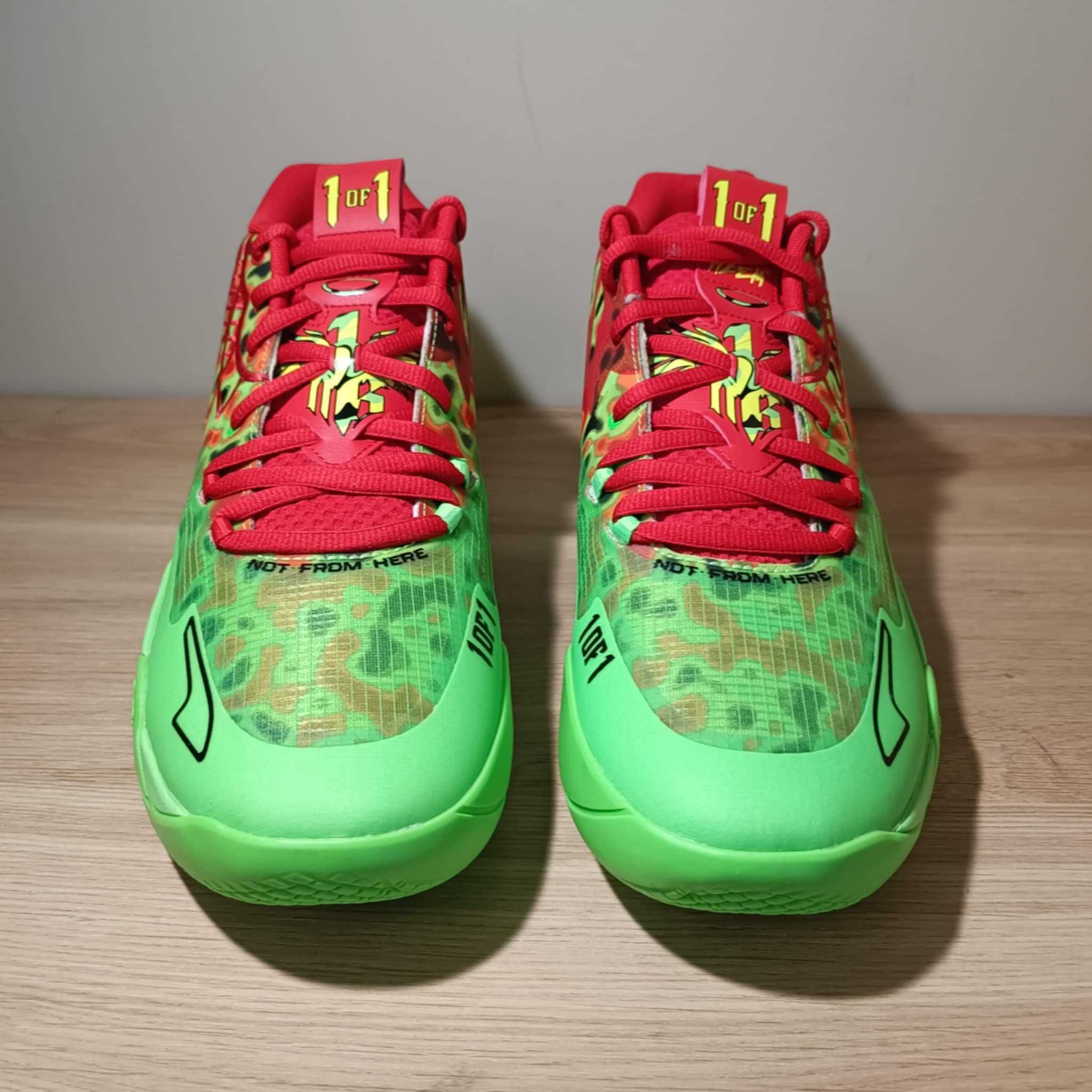 Puma MB.01 Thermal r. 45 (29,5 cm) Fluro Green Pes-PUMA Red