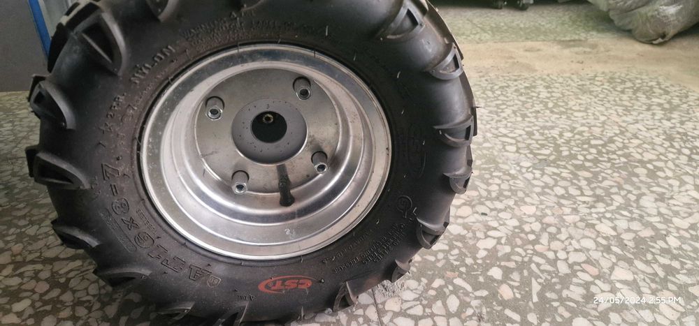 Carrinho elétrico para pesca de praia