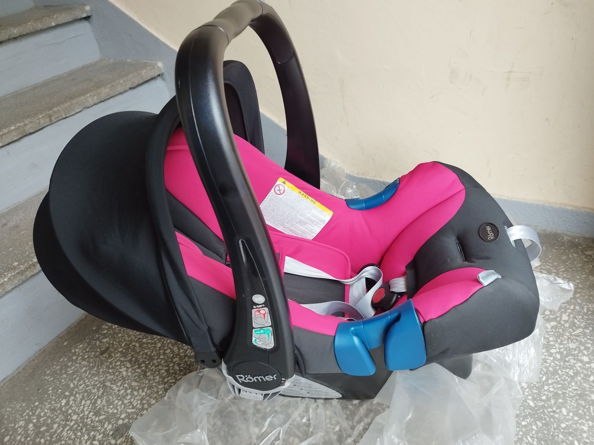 Nosidło samochodowe ,fotelik Britax Römer Baby-Safe Plus SHR II