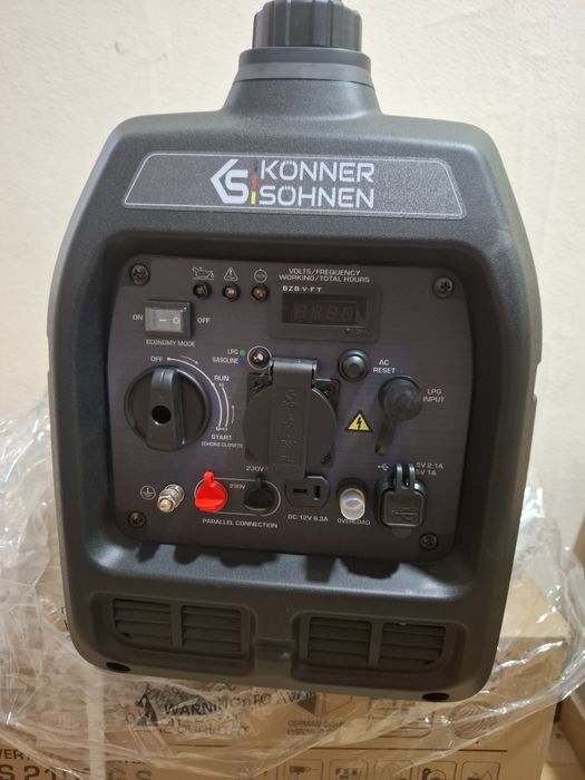 Інверторний газобензиновий генератор Konner&Sohnen KS 2100iG S