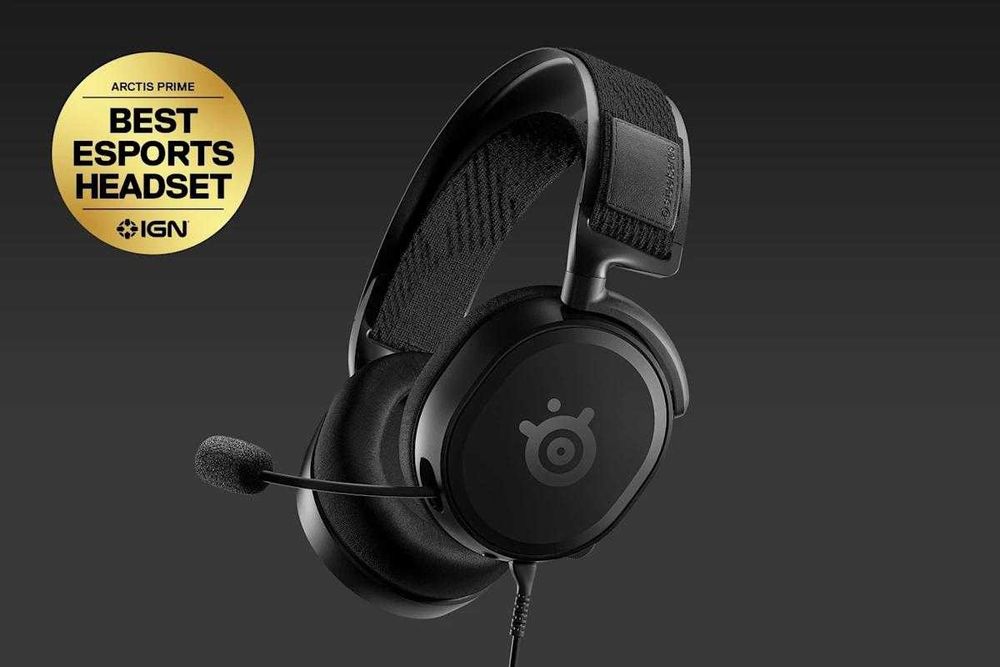 SteelSeries Arctis Prime — Headset gaming com fio – excelente estado