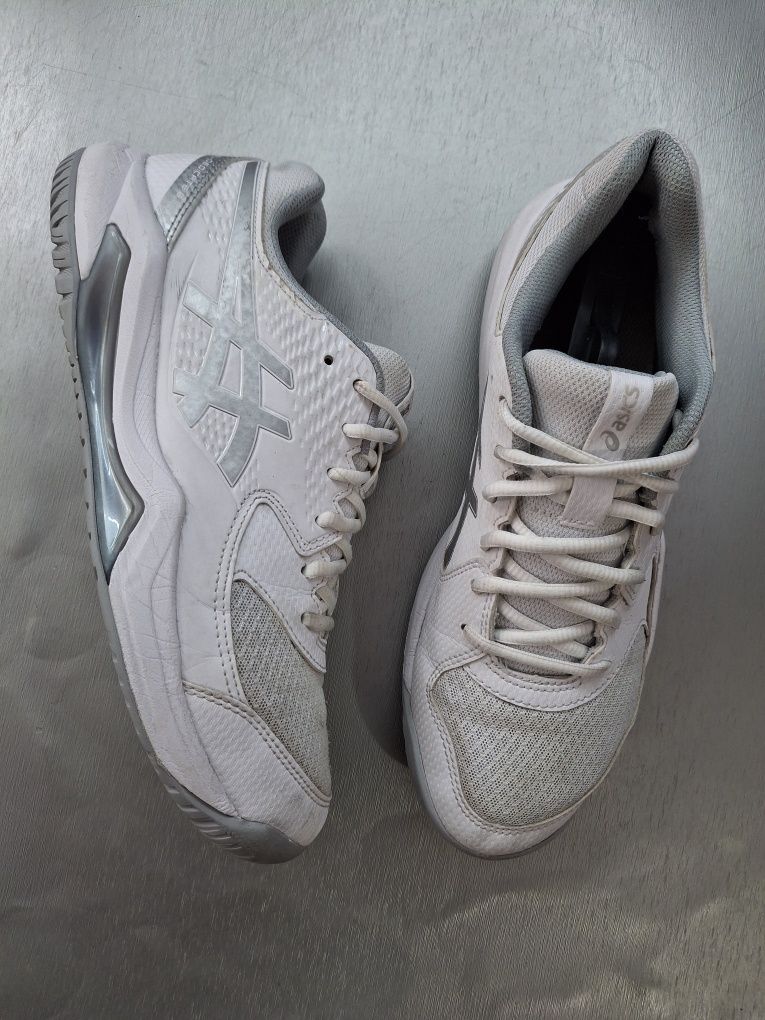 Кроссовки ASICS Gel Dedicate 8 White 
ОРИГИНАЛ 
Отлично подходят для з
