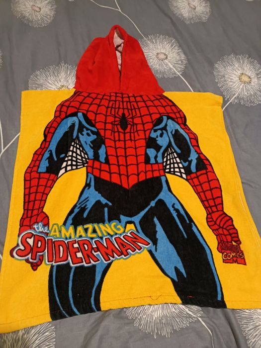 Spider-Man ręcznik kąpielowy z kapturem