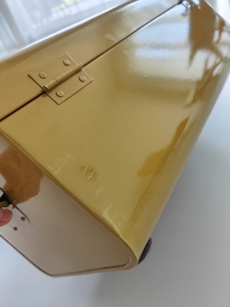 Metalowa skrzynia kufer pudełko pojemnik organizer Zara Home