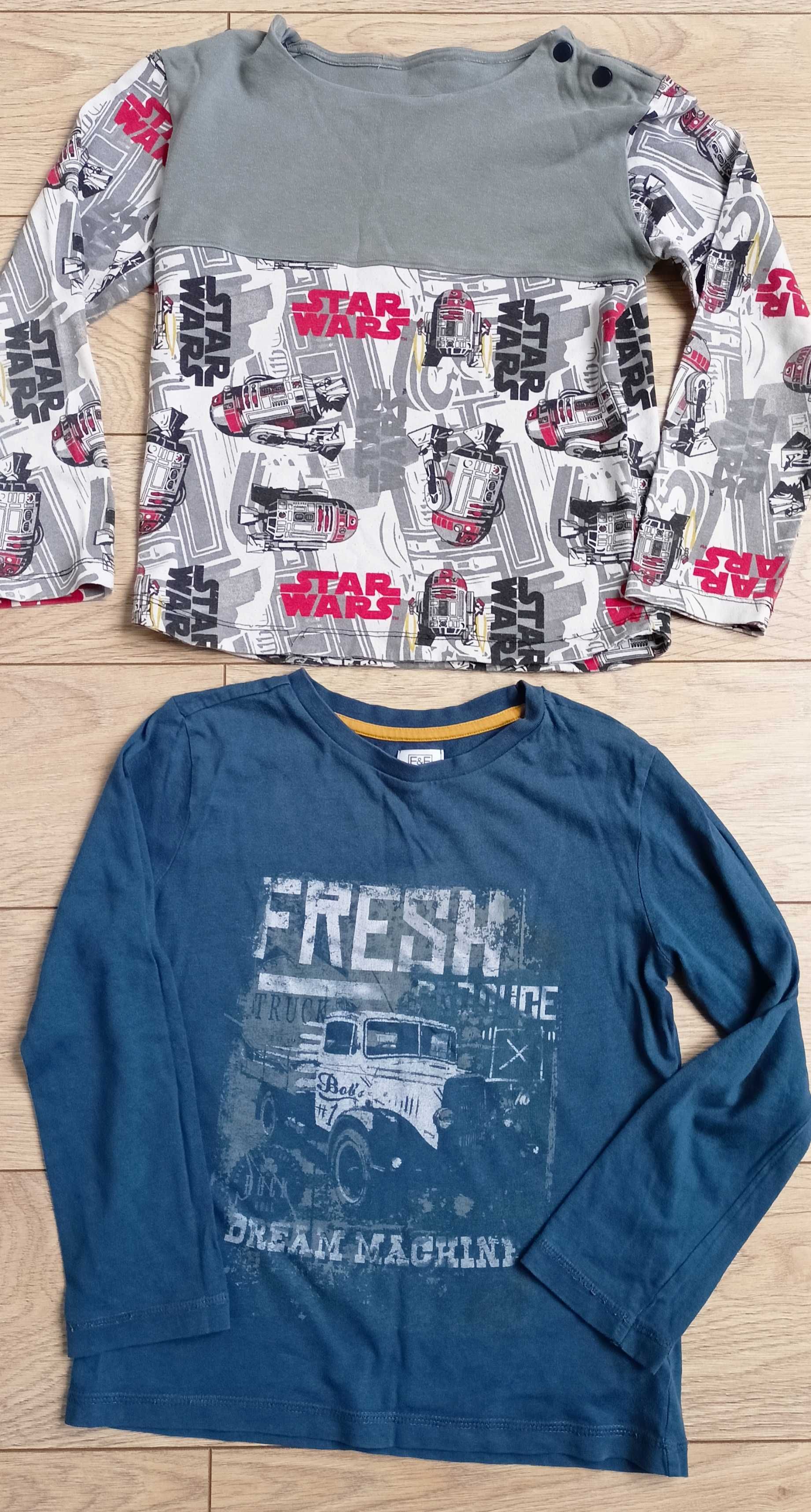 2 bluzki 122 star wars i fresh machine