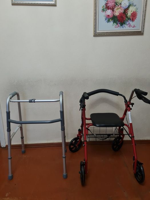 Ходунки для взрослых, роллаторы