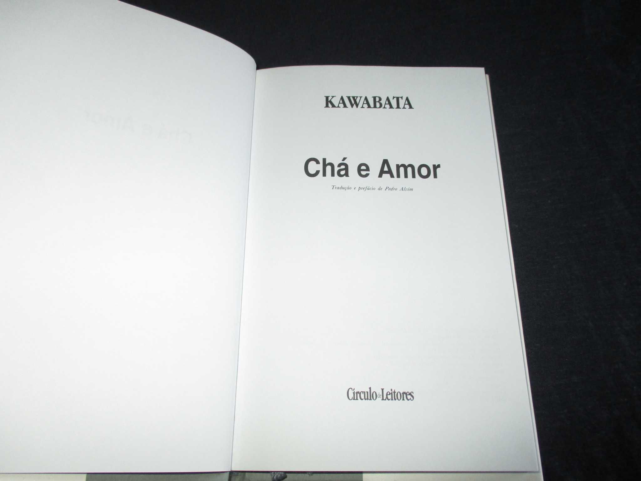 Livro Chá e Amor Yasunari Kawabata