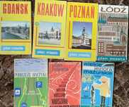 stare plany miast Gdańsk Kraków Poznań Łódź Warszawa Mazury morze