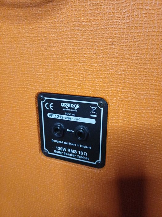 Amplificador Orange Rockerverb 50 mkii + Coluna Orange PPC 212 (120w)