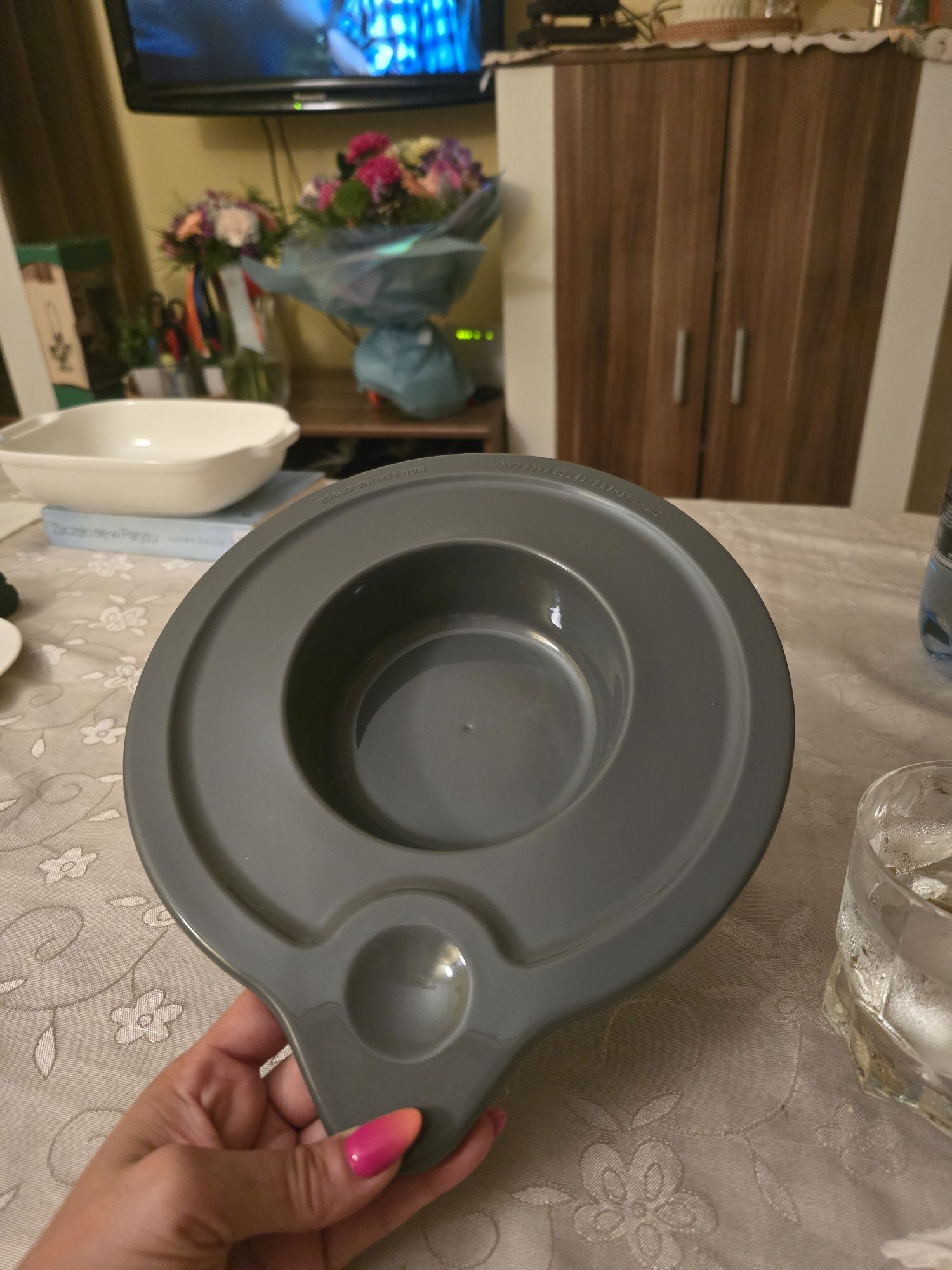 Pokrywa do szklanej dzieży do KitchenAid.