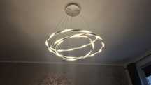 Lampa wisząca Led Twister okrągła salon