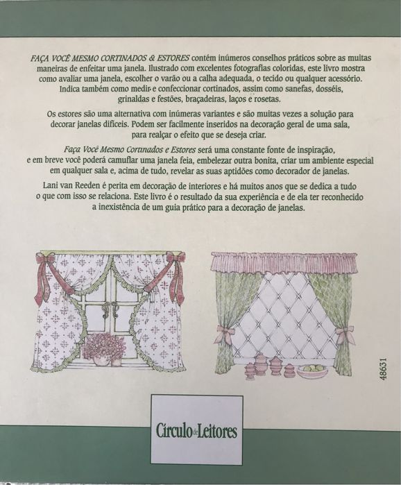 Livro “ Faça você mesmo cortinados e estores “