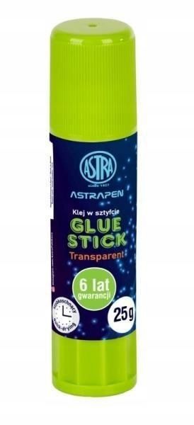 Klej W Sztyfcie Pen Transparent 25g (12szt) Astra