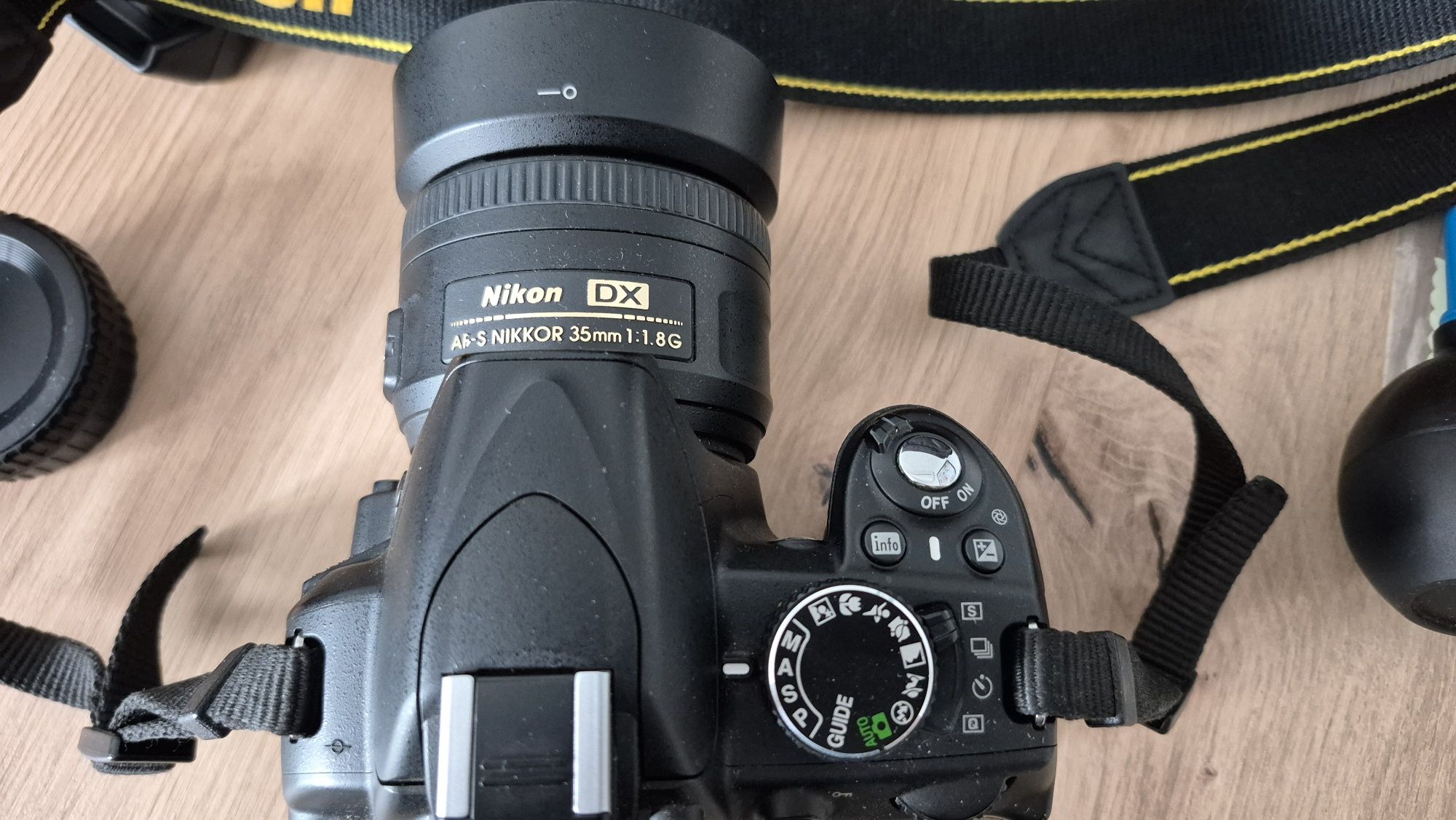 Aparat lustrzanka  Nikon D3100 duży zestaw