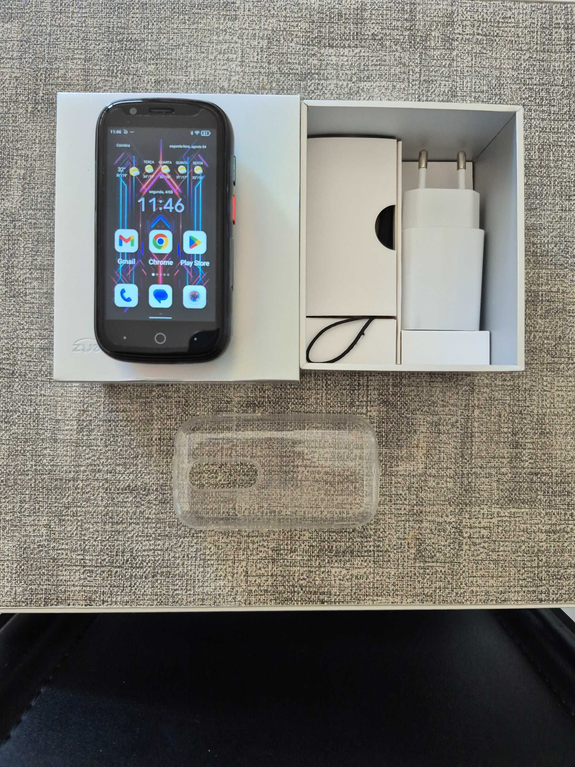 Smartphone Unihertz Jelly Star android mais pequeno que existe