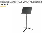 NOWY Statyw pulpit na nuty Hercules Stands BS-200B