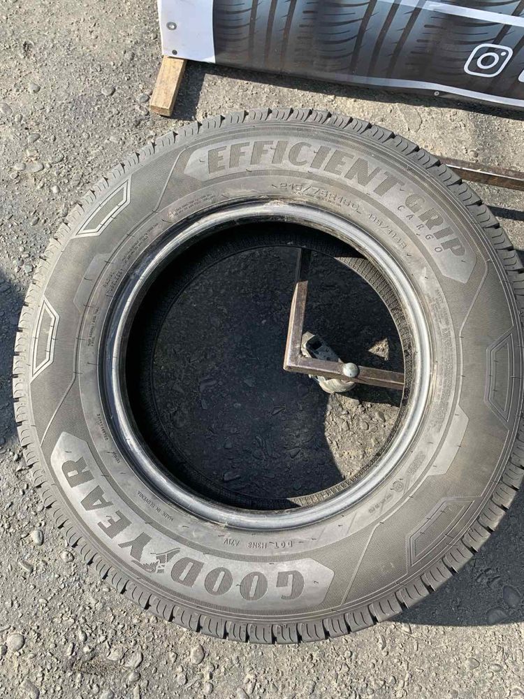 Шини 215/75 R16C Goodyear 2021/19 рік літо 7/7,5 мм