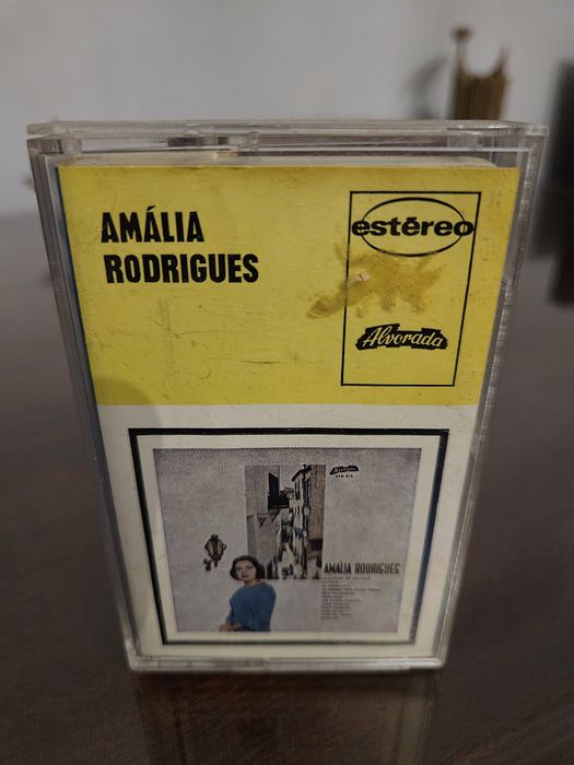 Cassete muito antiga de Amália Rodrigues
