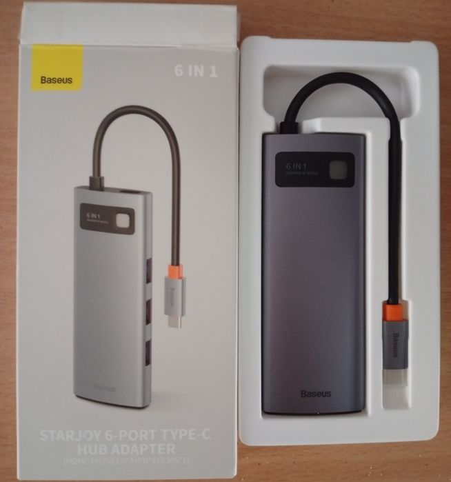 USB-хаб Baseus 6in1