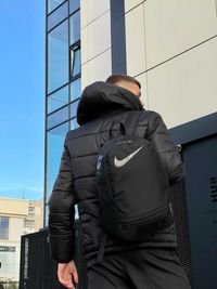 Рюкзак Чорний Nike Городской рюкзак найк портфель Мужской Классический