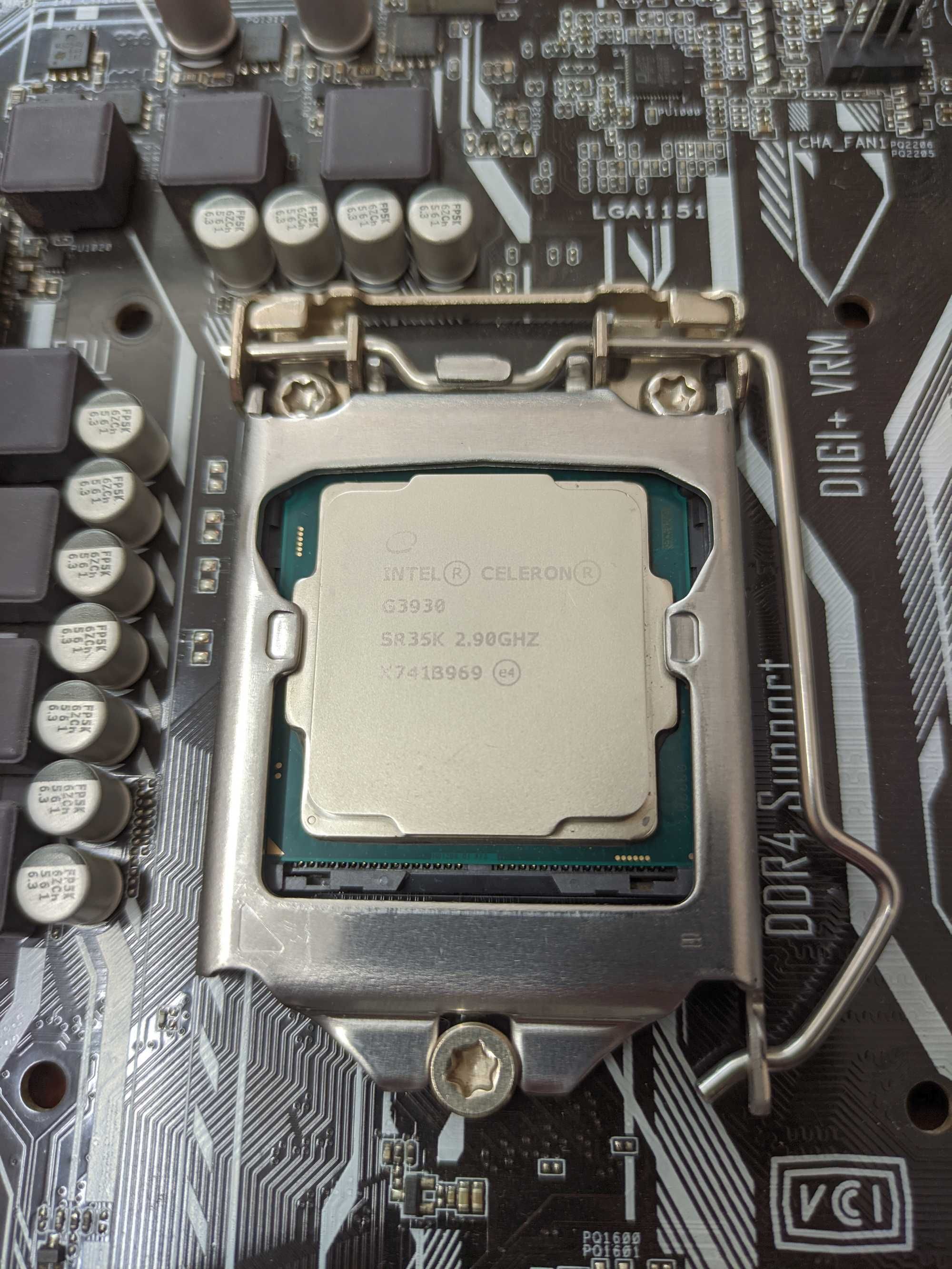 Материнская плата Asus Prime Z270-P + процессор Celeron G3930